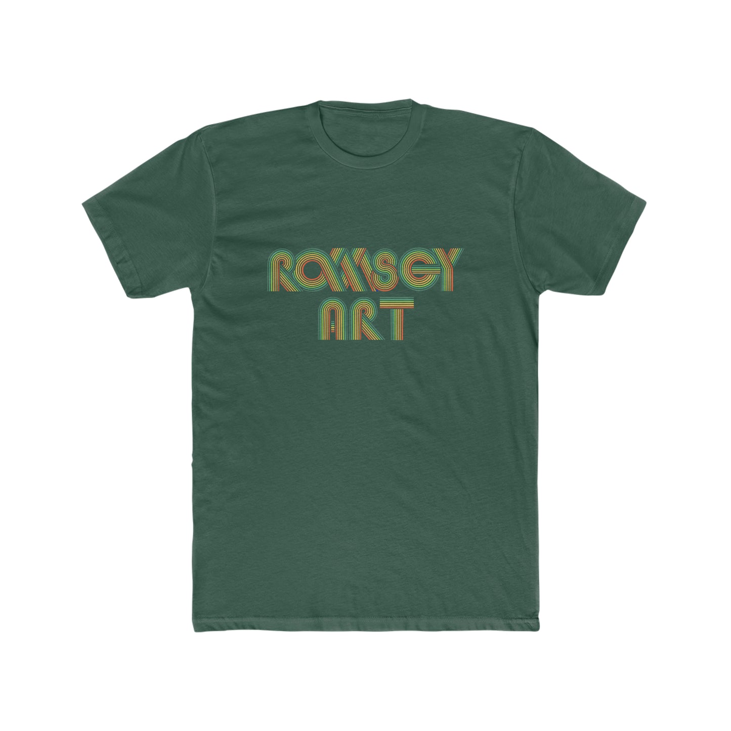 Ramsey Art Men's Cotton Crew Tee