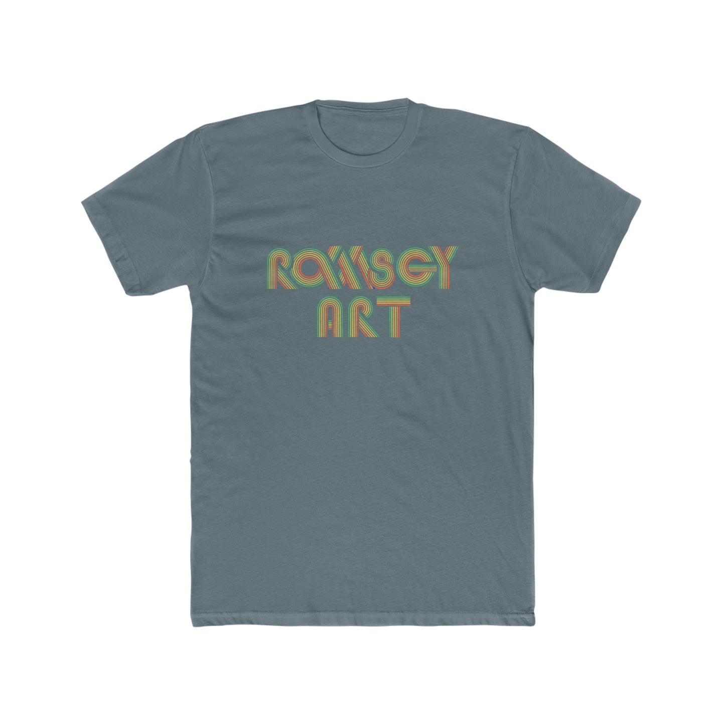 Ramsey Art Men's Cotton Crew Tee
