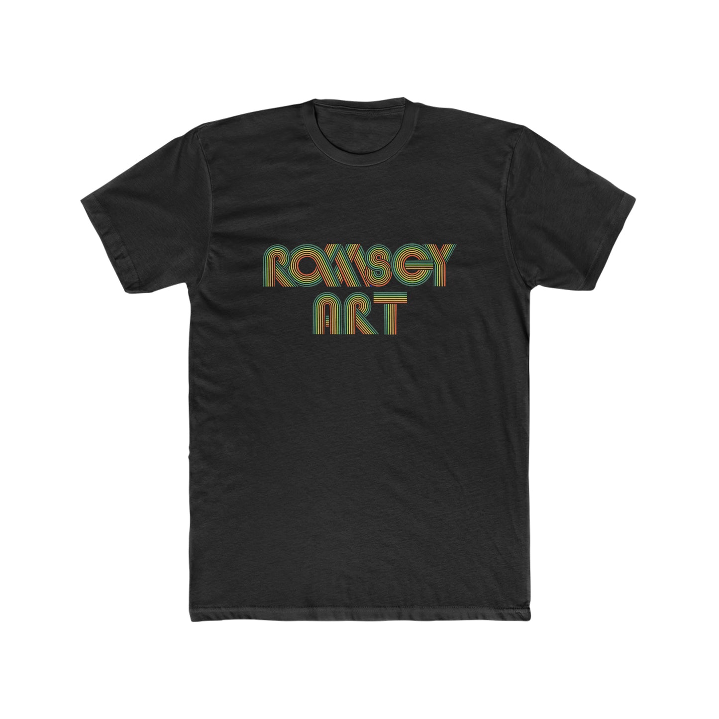Ramsey Art Men's Cotton Crew Tee