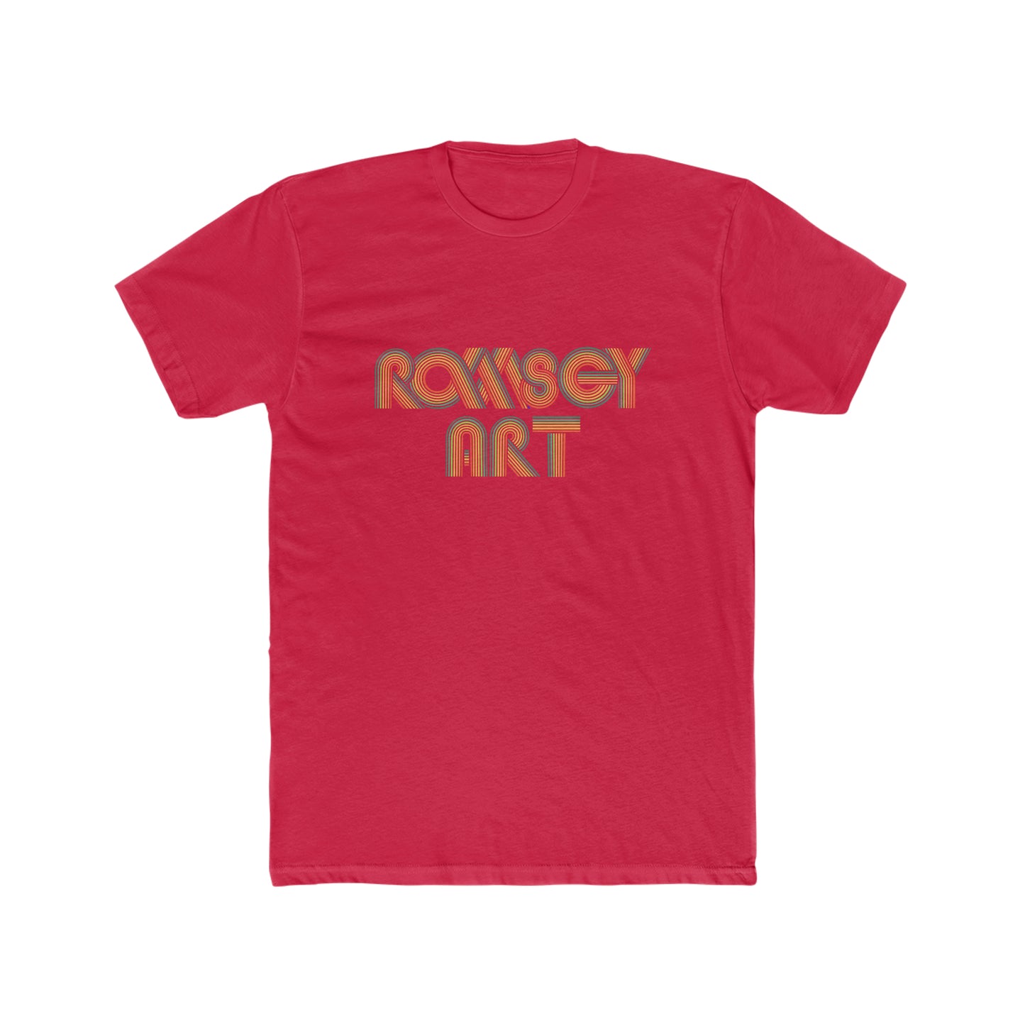 Ramsey Art Men's Cotton Crew Tee