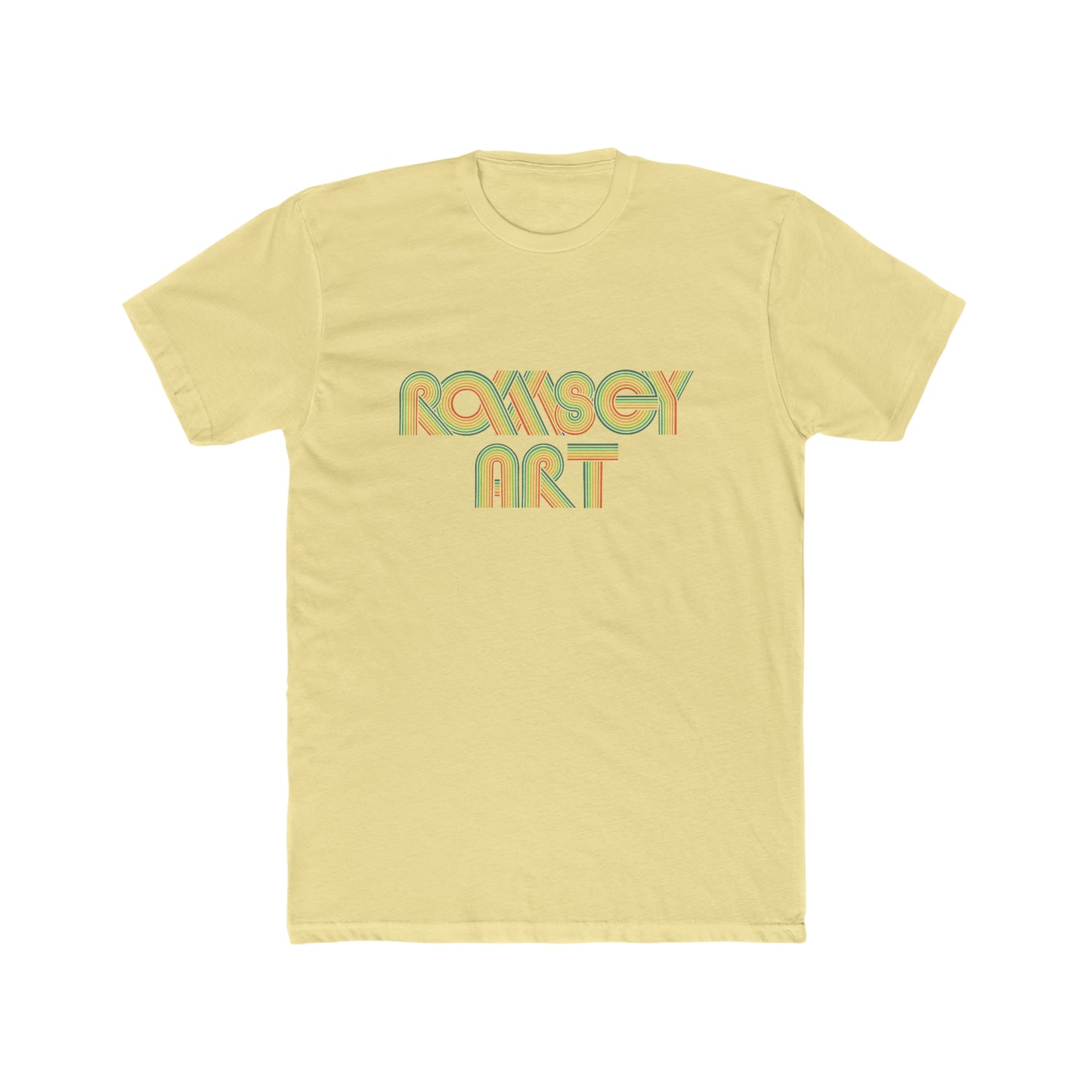 Ramsey Art Men's Cotton Crew Tee