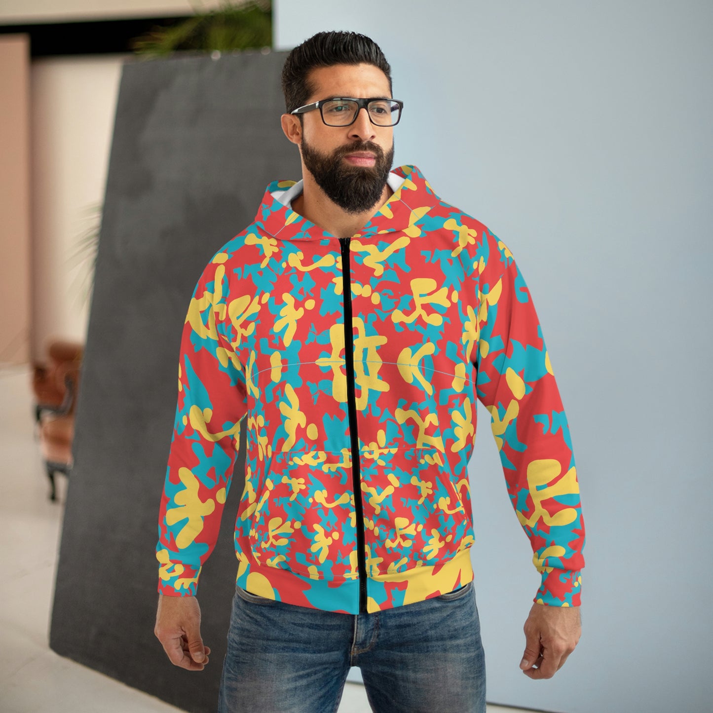Safety Dance Unisex Zip Hoodie