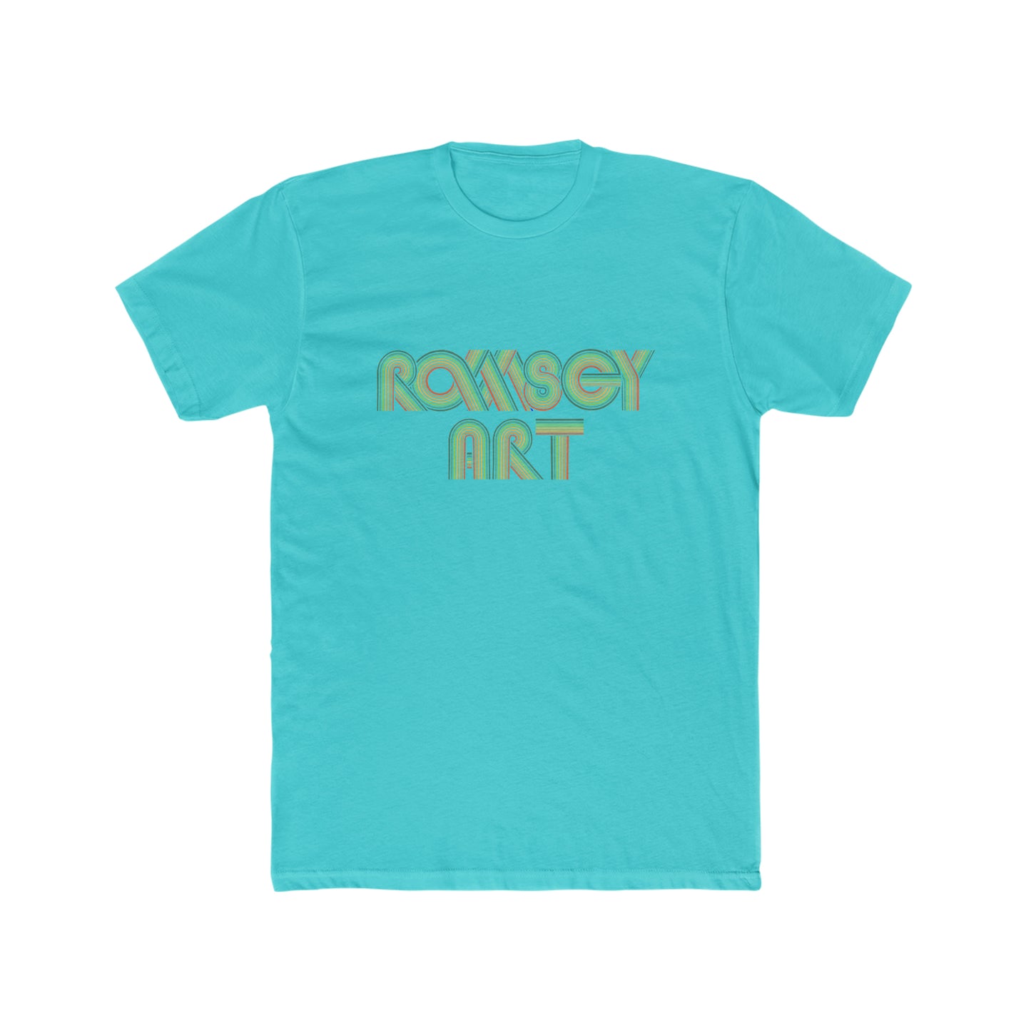 Ramsey Art Men's Cotton Crew Tee