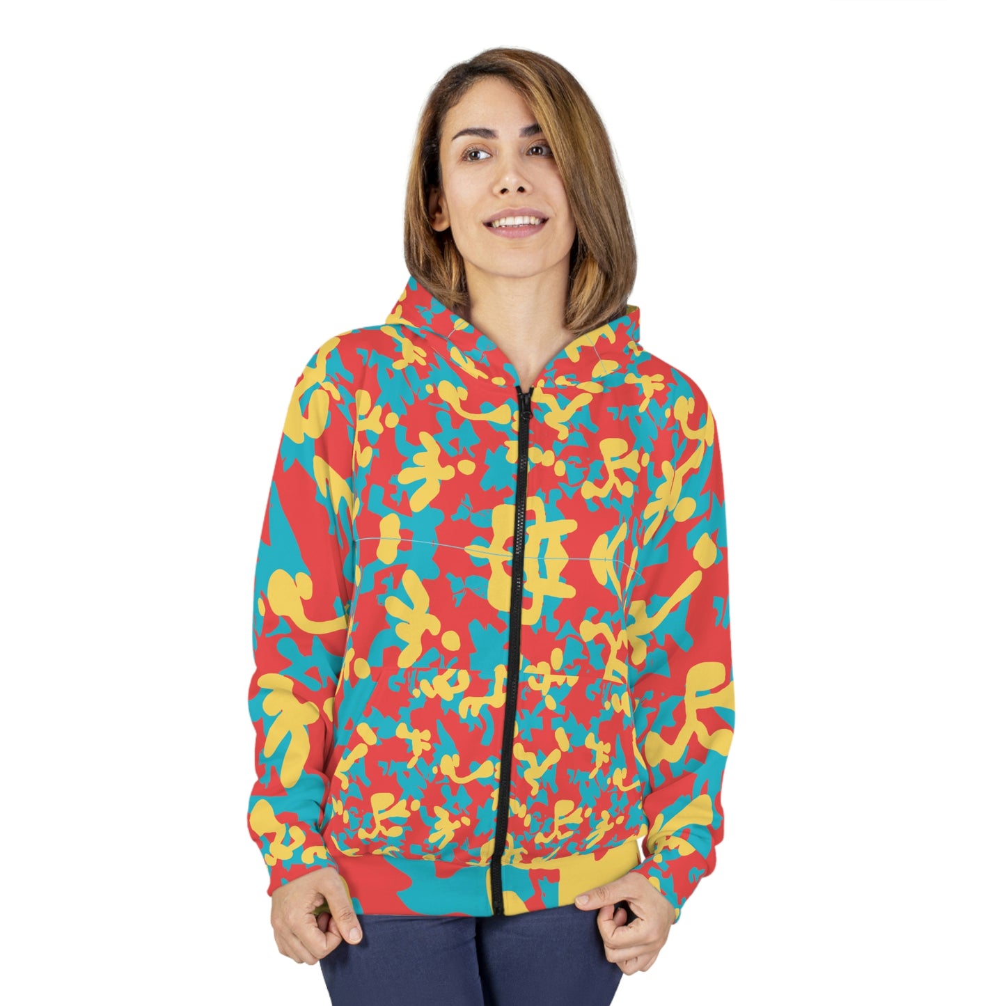 Safety Dance Unisex Zip Hoodie