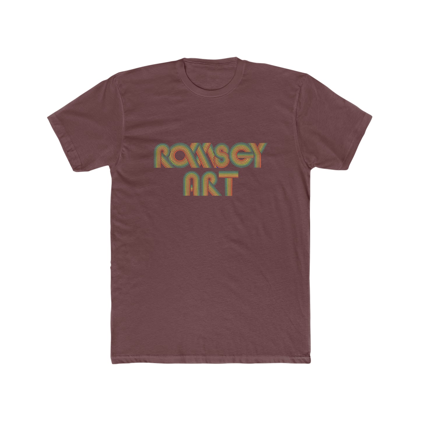 Ramsey Art Men's Cotton Crew Tee