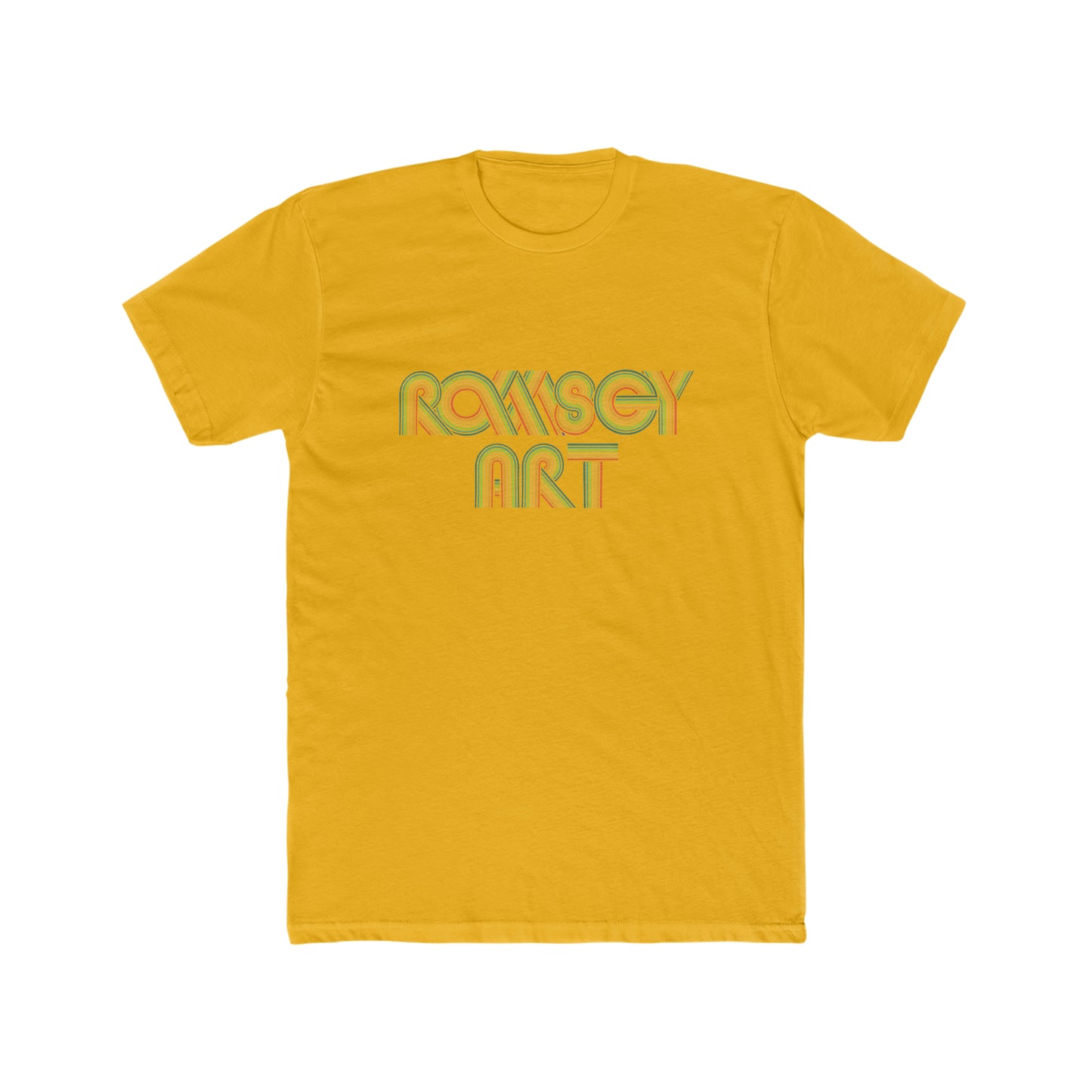 Ramsey Art Men's Cotton Crew Tee